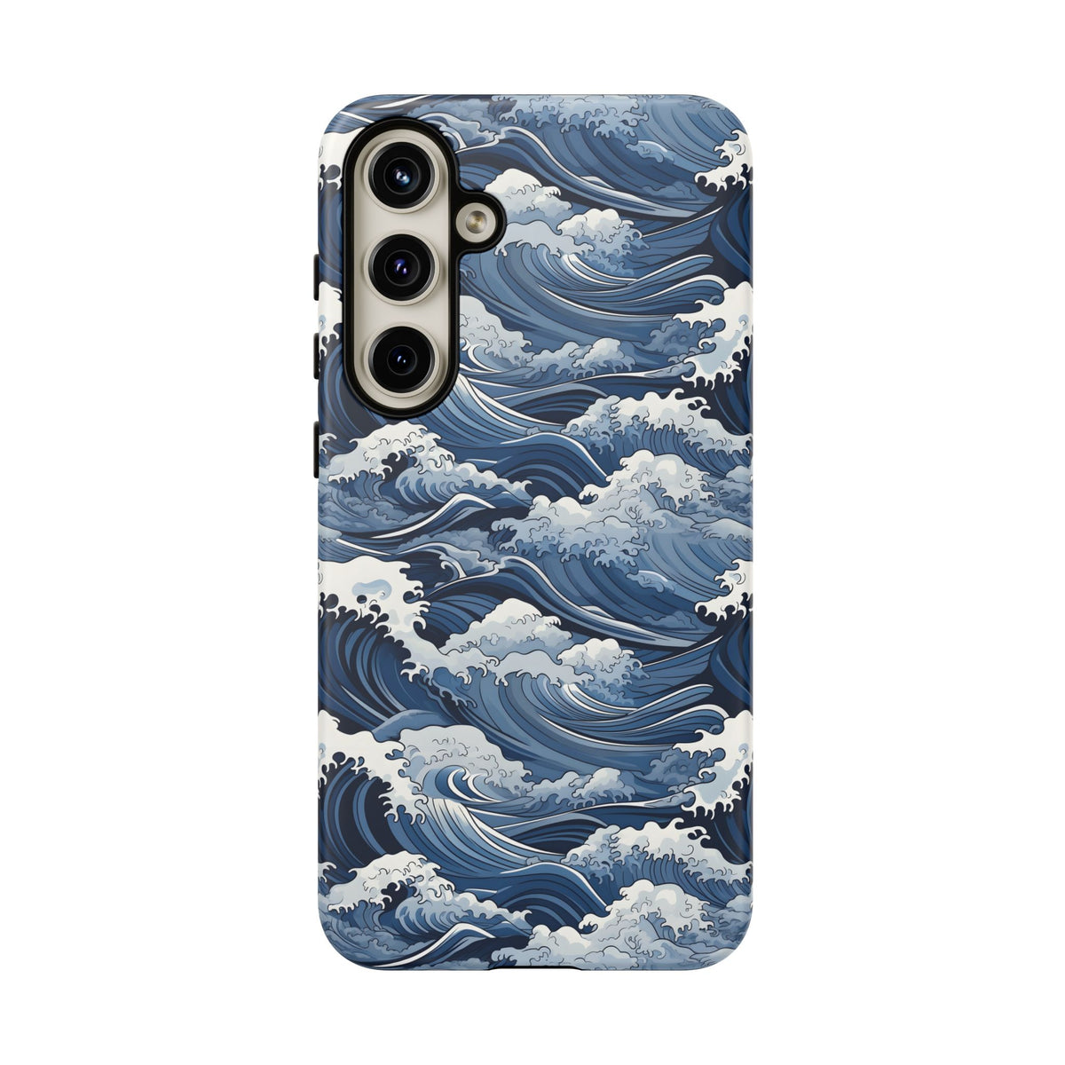 Japanese Waves Phone Case – Embrace Timeless Elegance with Classic Design