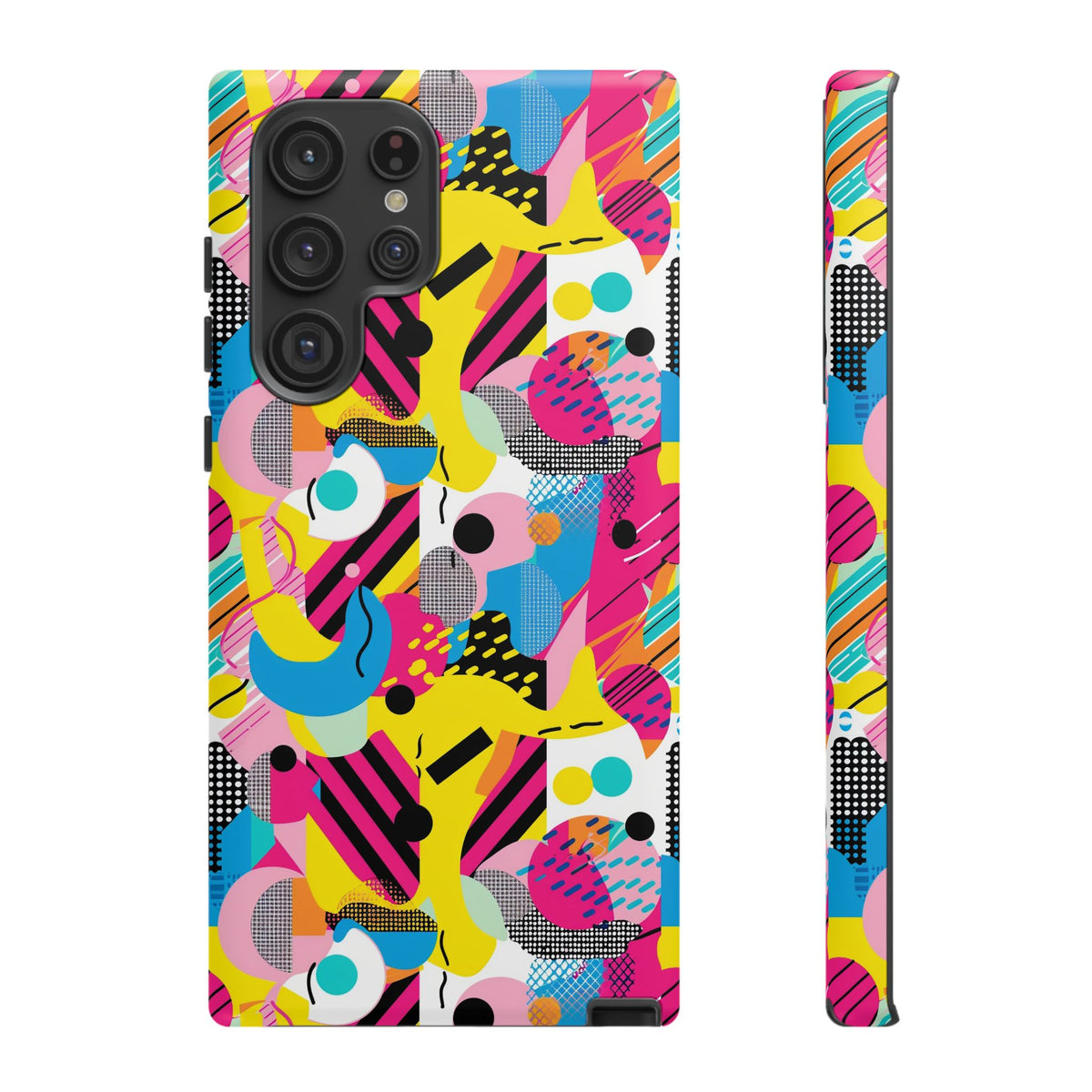 Retro 80s Seamless Phone Case – Vintage Style Meets Modern Protection 091