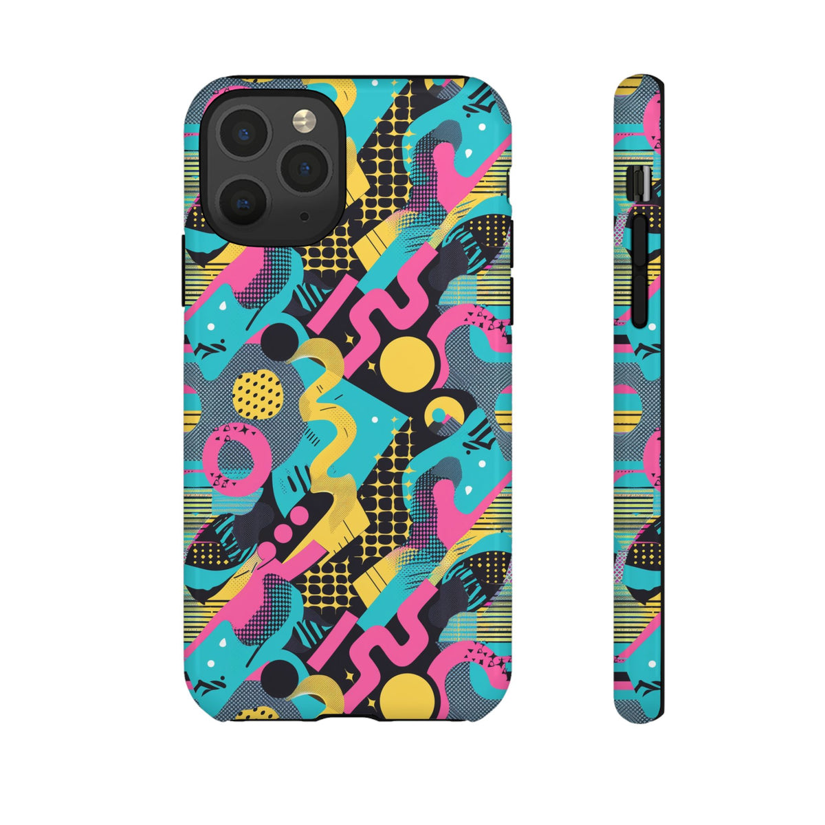 Retro 80s Seamless Phone Case – Vintage Style Meets Modern Protection 138