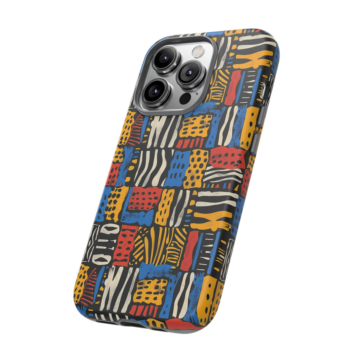 Stylish African Pattern Phone Case – Unique and Vibrant Protection 179