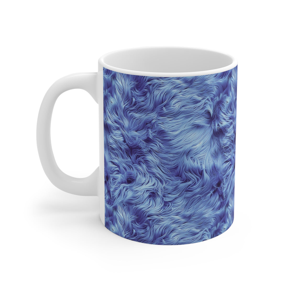 Fur Seamless Pattern Coffee Mug – Cozy Ceramic Mug for Fur Lovers 6