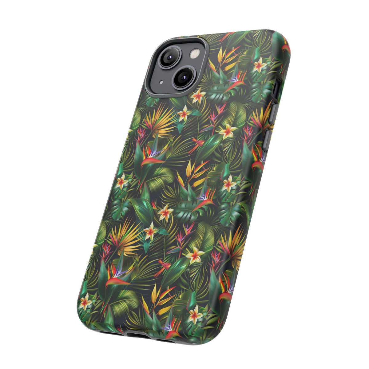 Jungle Pattern Phone Case – Exotic & Lush Design for Your Phone 348