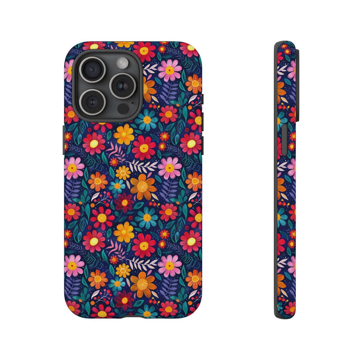 Frida Kahlo's Flower Phone Case – Artistic Elegance for Your Phone 4