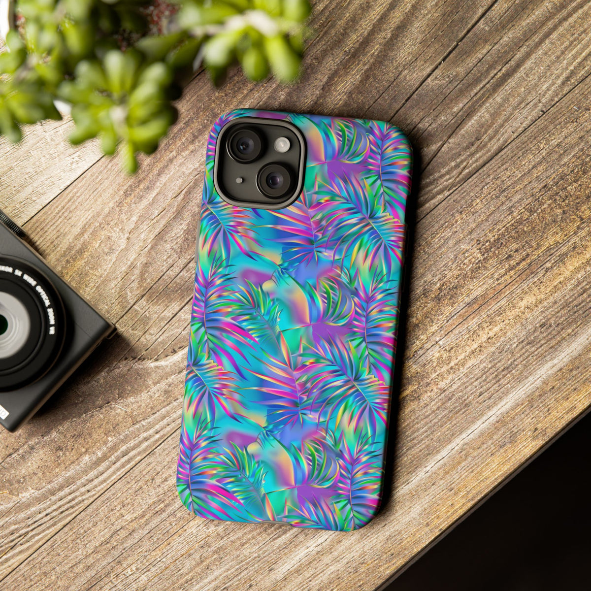 Jungle Pattern Phone Case – Exotic & Lush Design for Your Phone 339