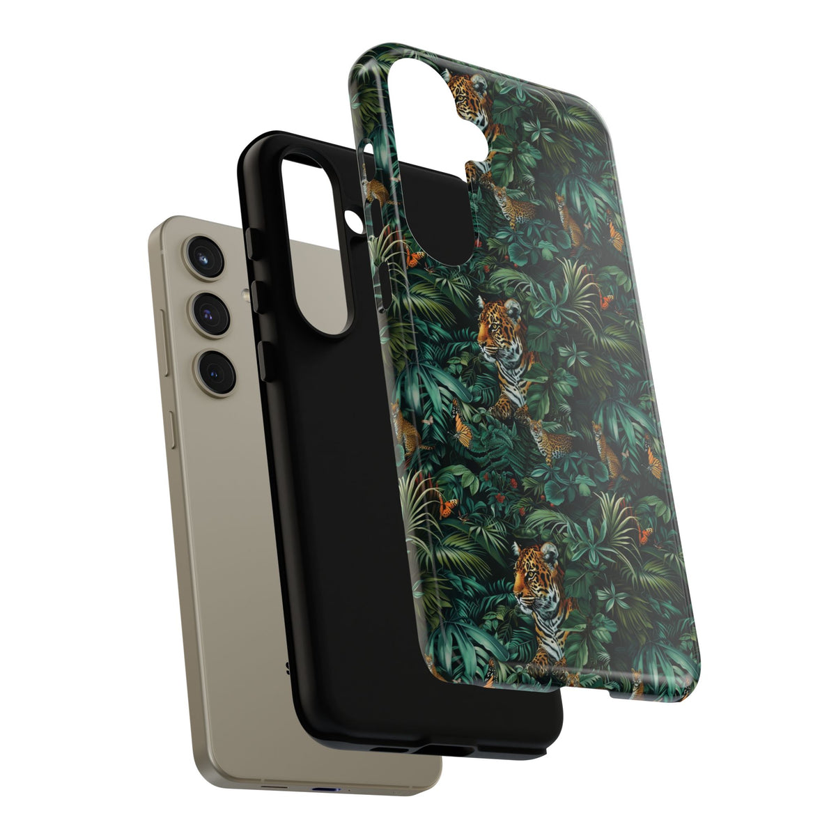 Jungle Pattern Phone Case – Exotic & Lush Design for Your Phone 326