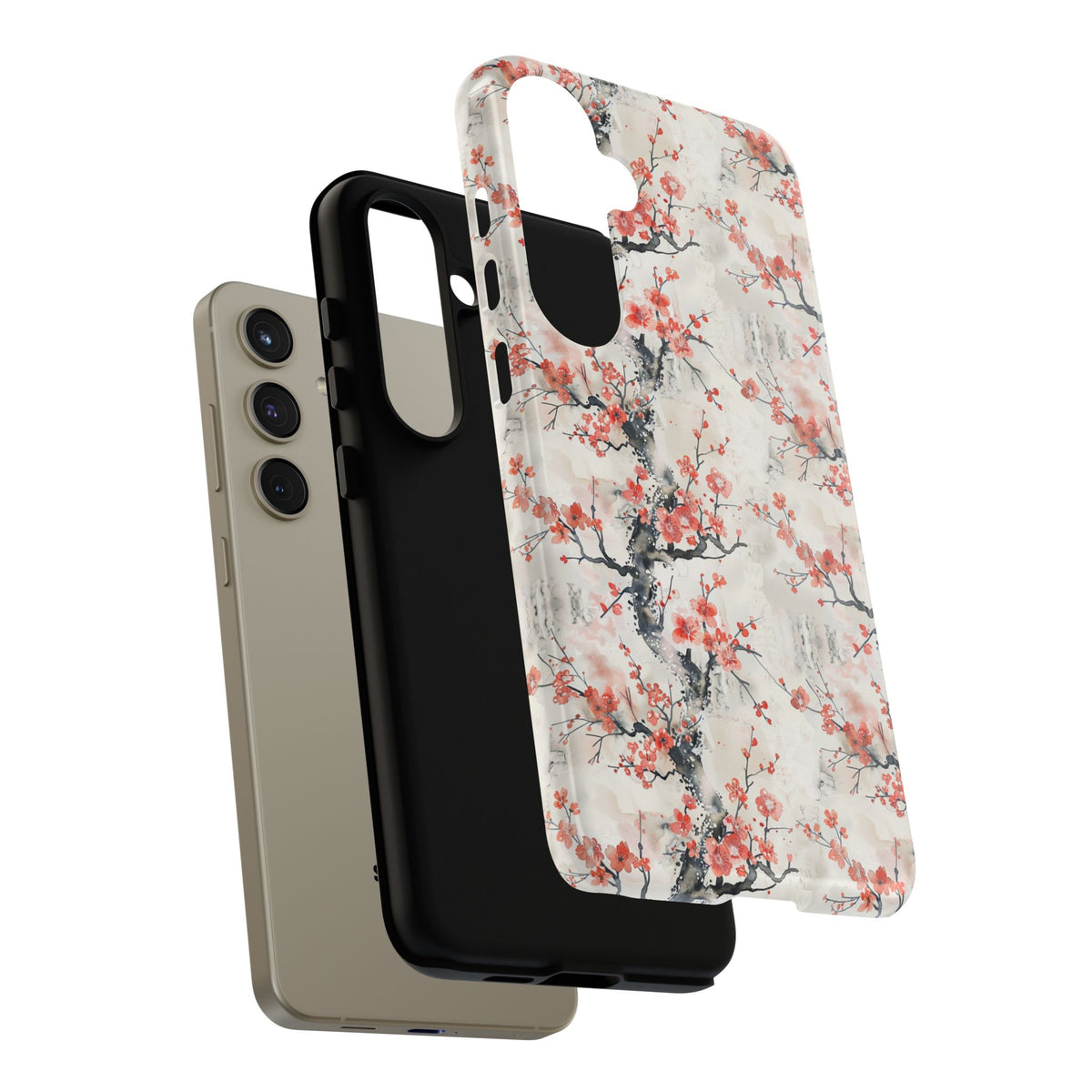 Japanese Pattern Phone Case – Elegant & Timeless Design for Your Phone 034