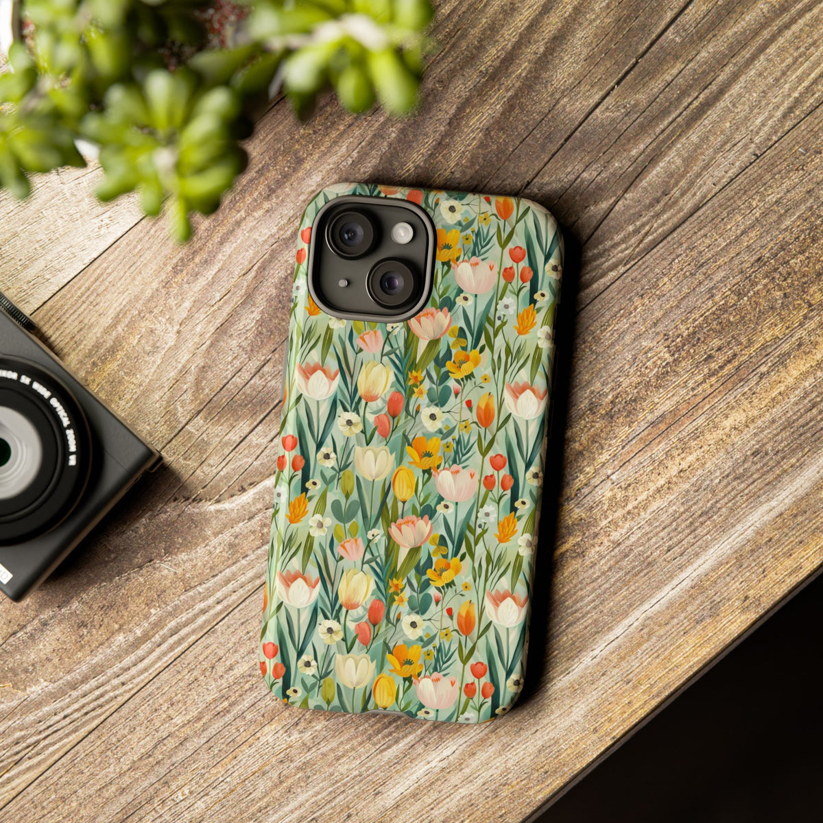 Spring Pattern Phone Case – Fresh & Vibrant Design for Your Phone 396