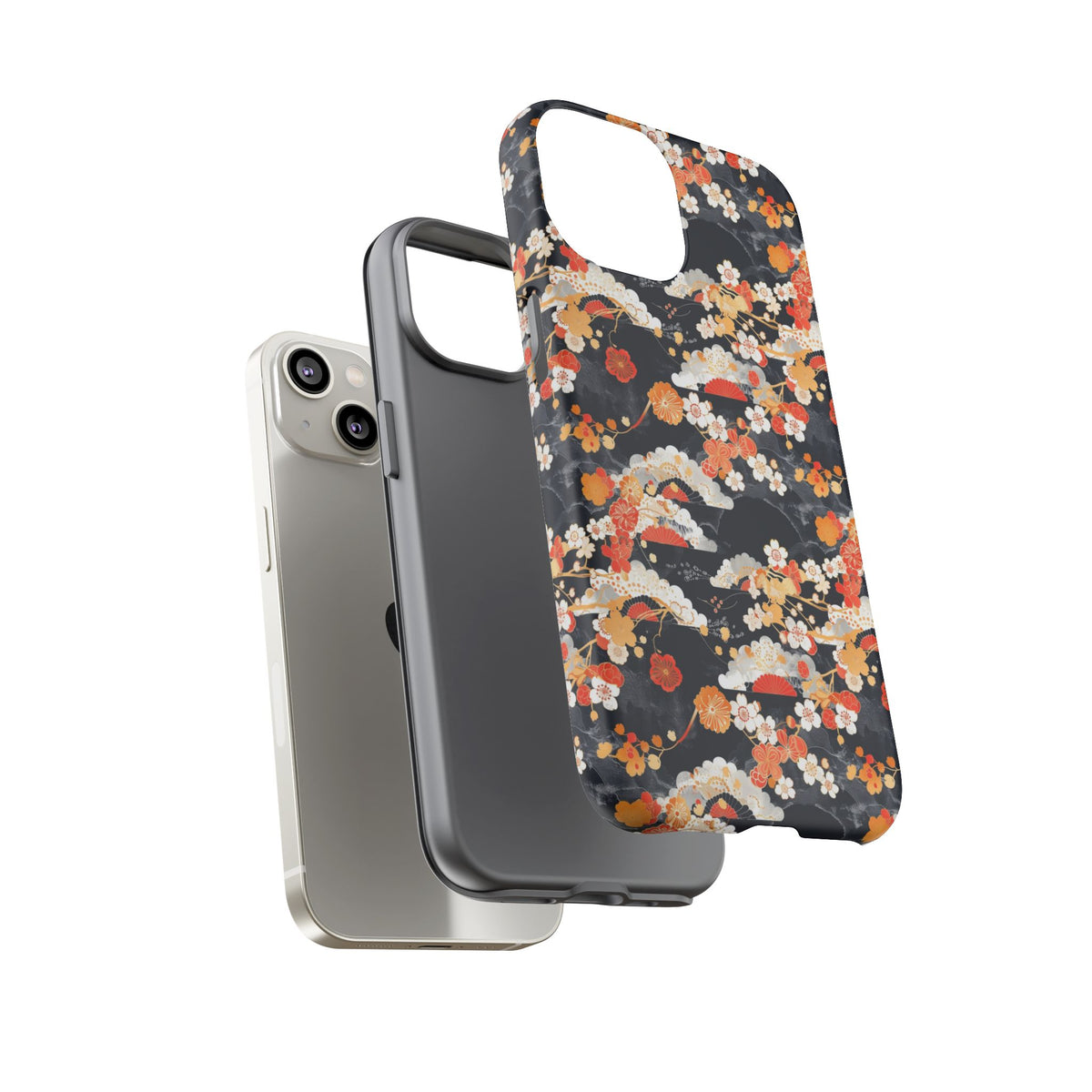 Japanese Pattern Phone Case – Elegant & Timeless Design for Your Phone 108