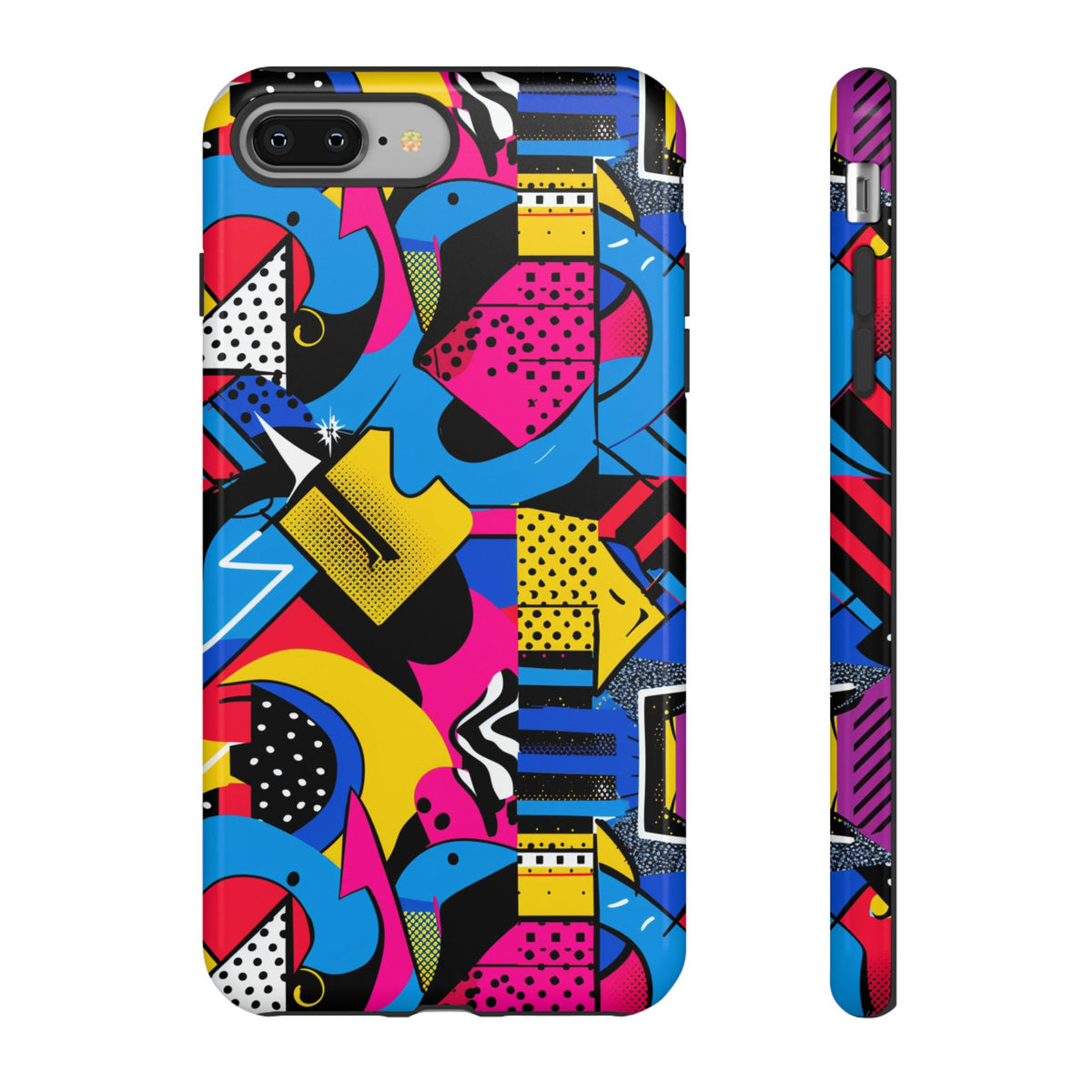 Retro 80s Seamless Phone Case – Vintage Style Meets Modern Protection