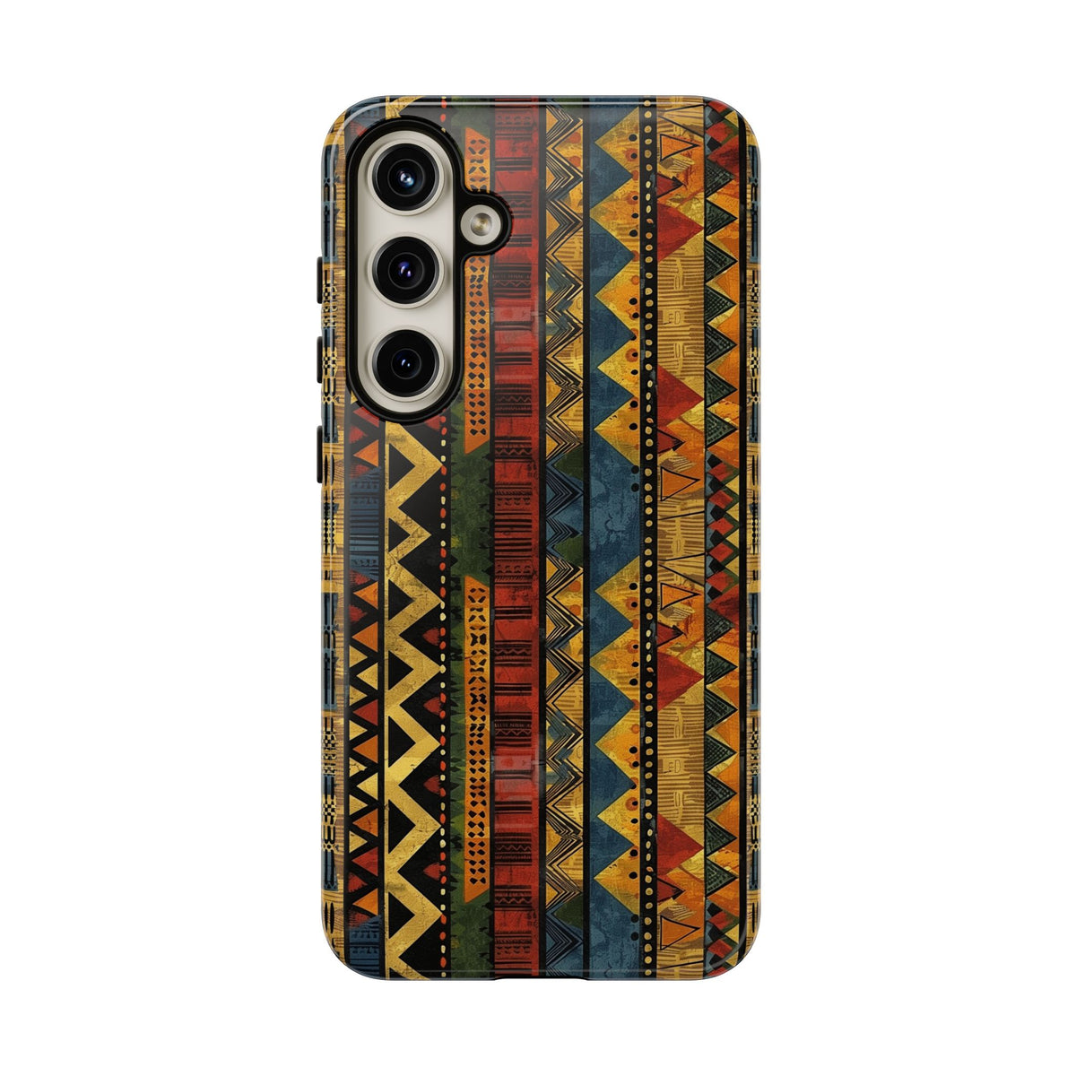 Stylish African Pattern Phone Case – Unique and Vibrant Protection 166