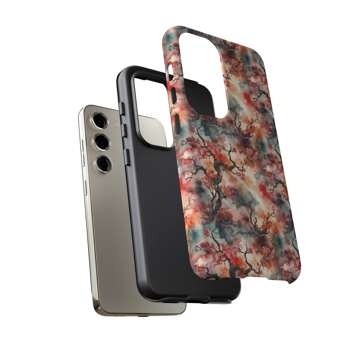 Japanese Pattern Phone Case – Elegant & Timeless Design for Your Phone 020