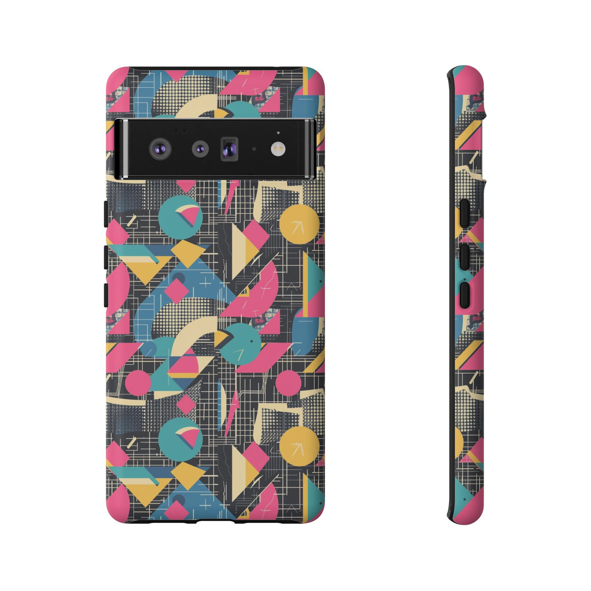 Retro 80s Seamless Phone Case – Vintage Style Meets Modern Protection 266