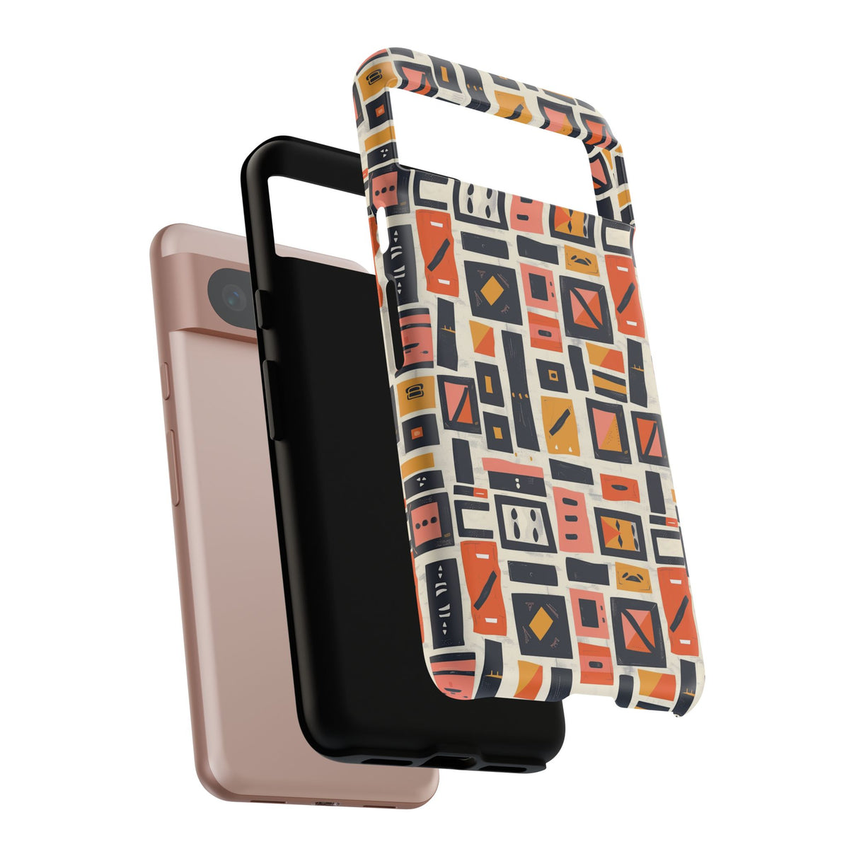 Stylish African Pattern Phone Case – Unique and Vibrant Protection 087