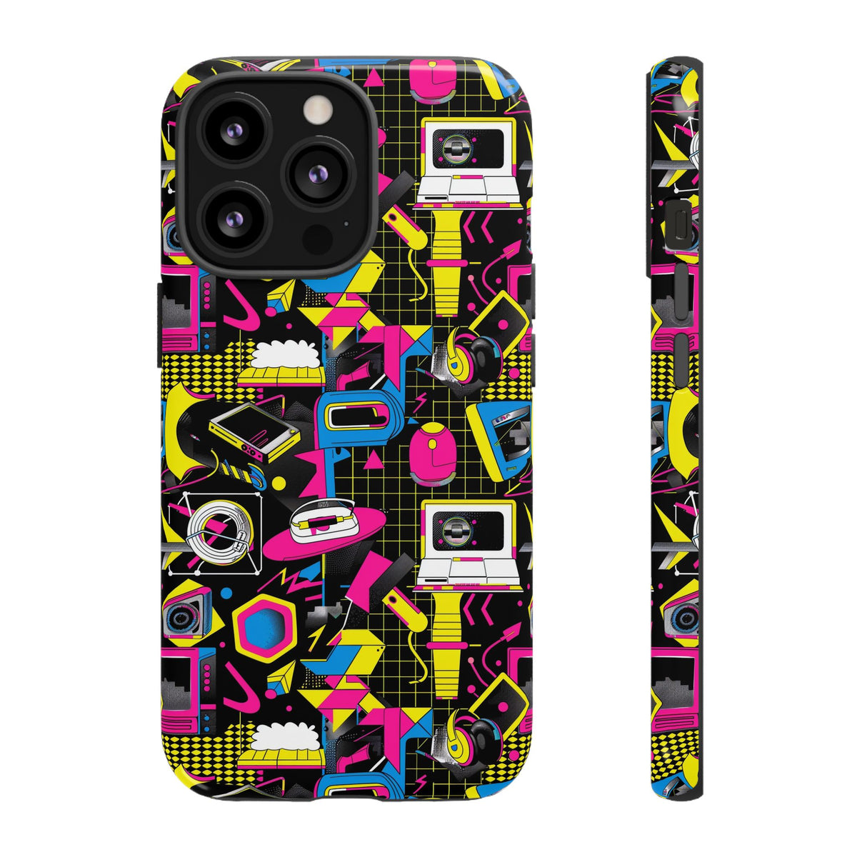 Retro 80s Seamless Phone Case – Vintage Style Meets Modern Protection 149