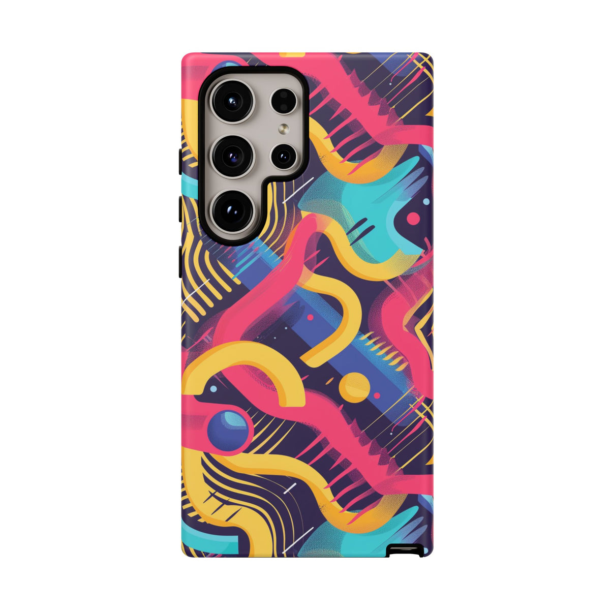 Retro 80s Seamless Phone Case – Vintage Style Meets Modern Protection 2