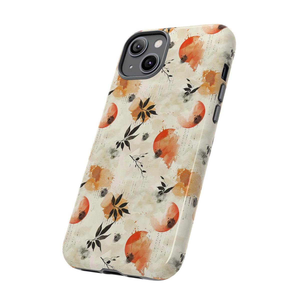 Japanese Pattern Phone Case – Elegant & Timeless Design for Your Phone 058