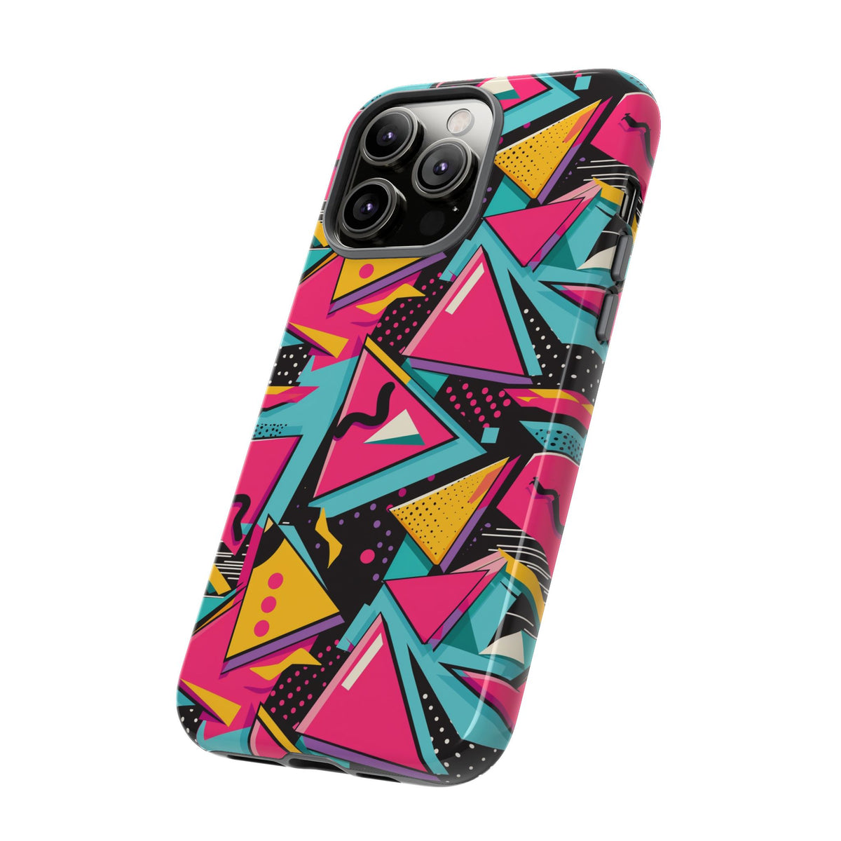 Retro 80s Seamless Phone Case – Vintage Style Meets Modern Protection 098