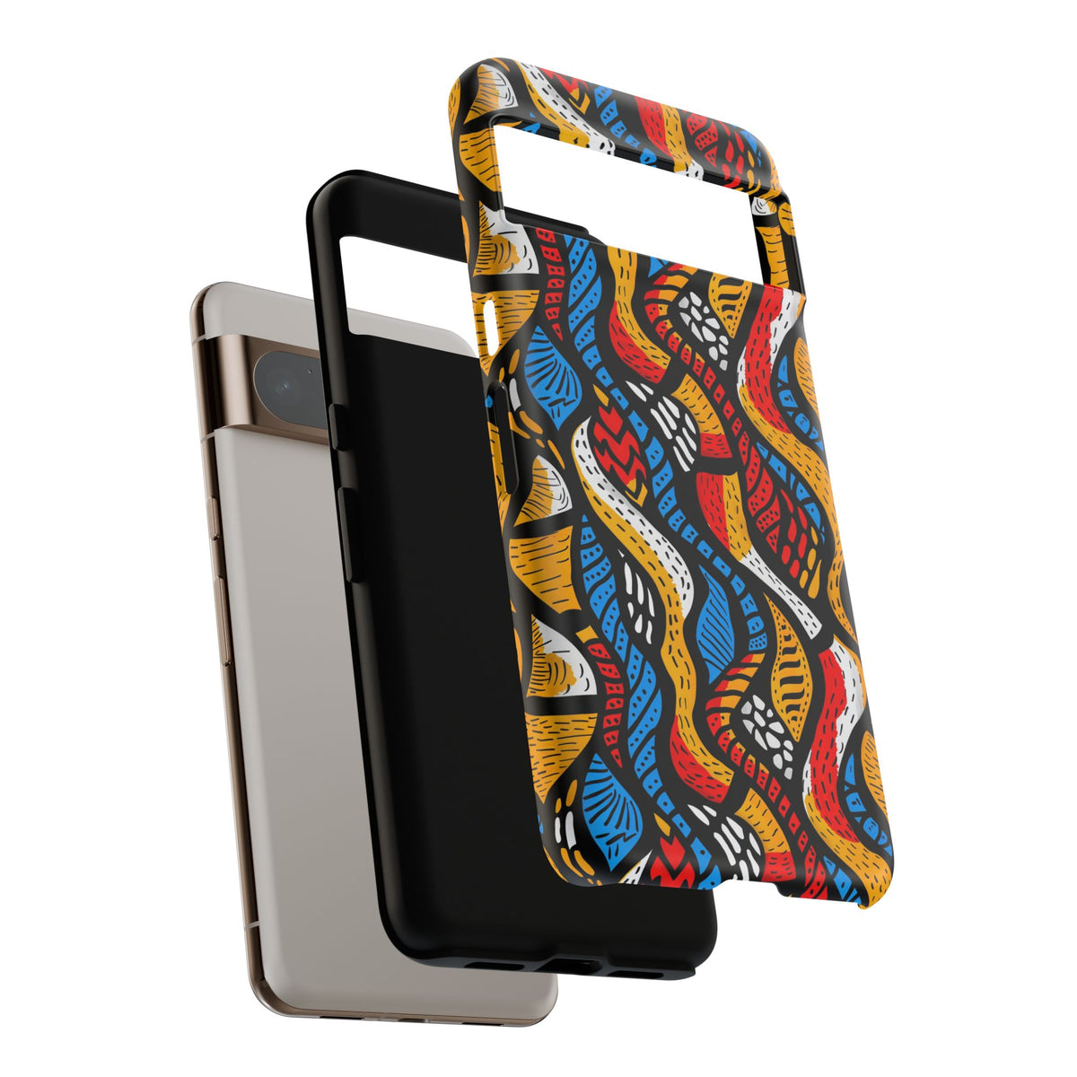 Stylish African Pattern Phone Case – Unique and Vibrant Protection 155