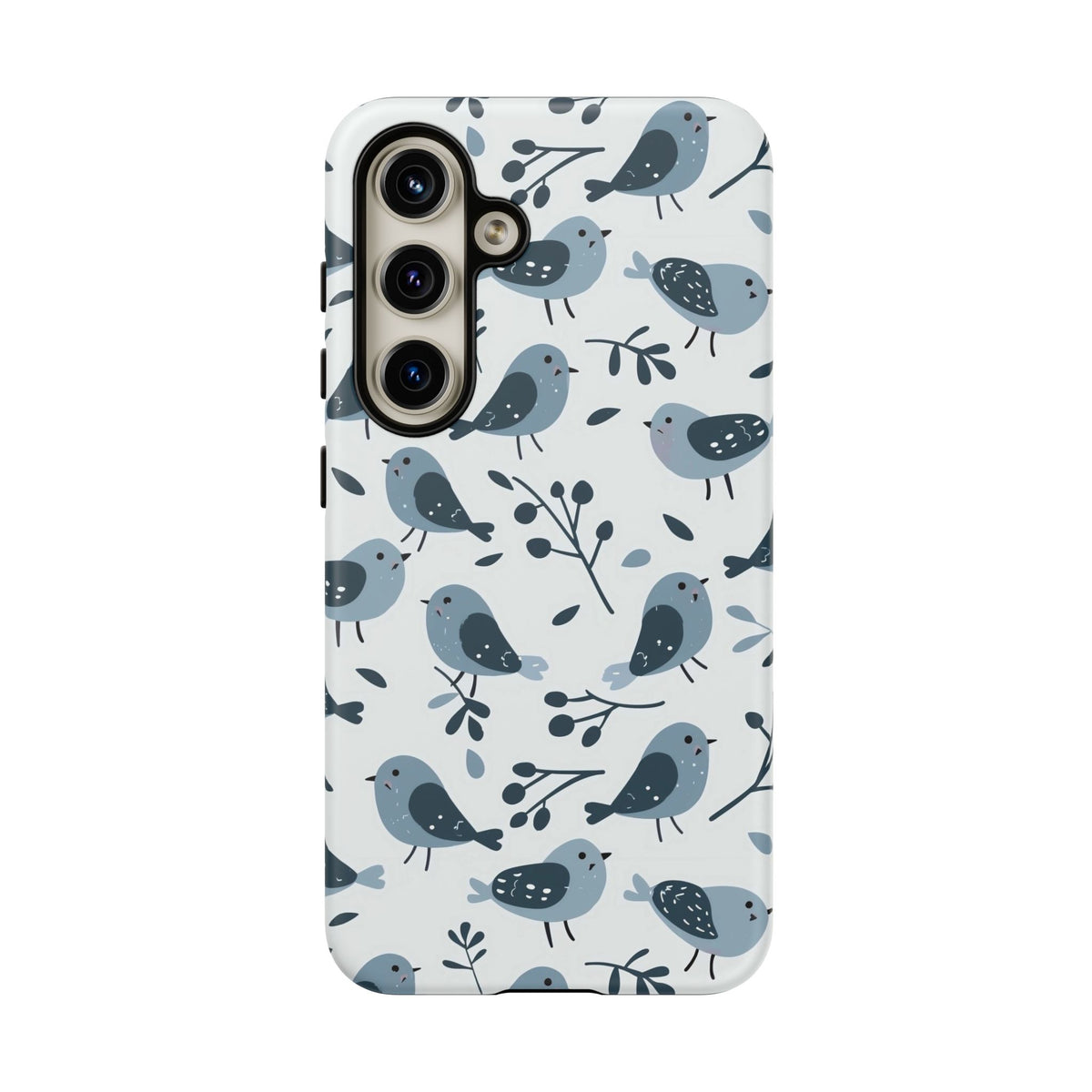 Birds Seamless Pattern Phone Case – Elegant and Timeless Avian Design 10