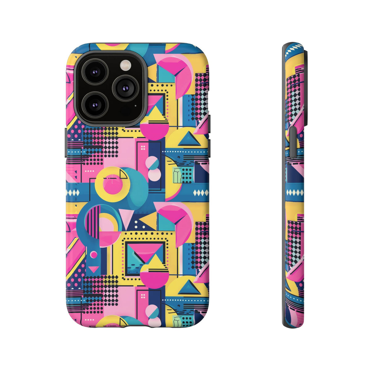 Retro 80s Seamless Phone Case – Vintage Style Meets Modern Protection 090