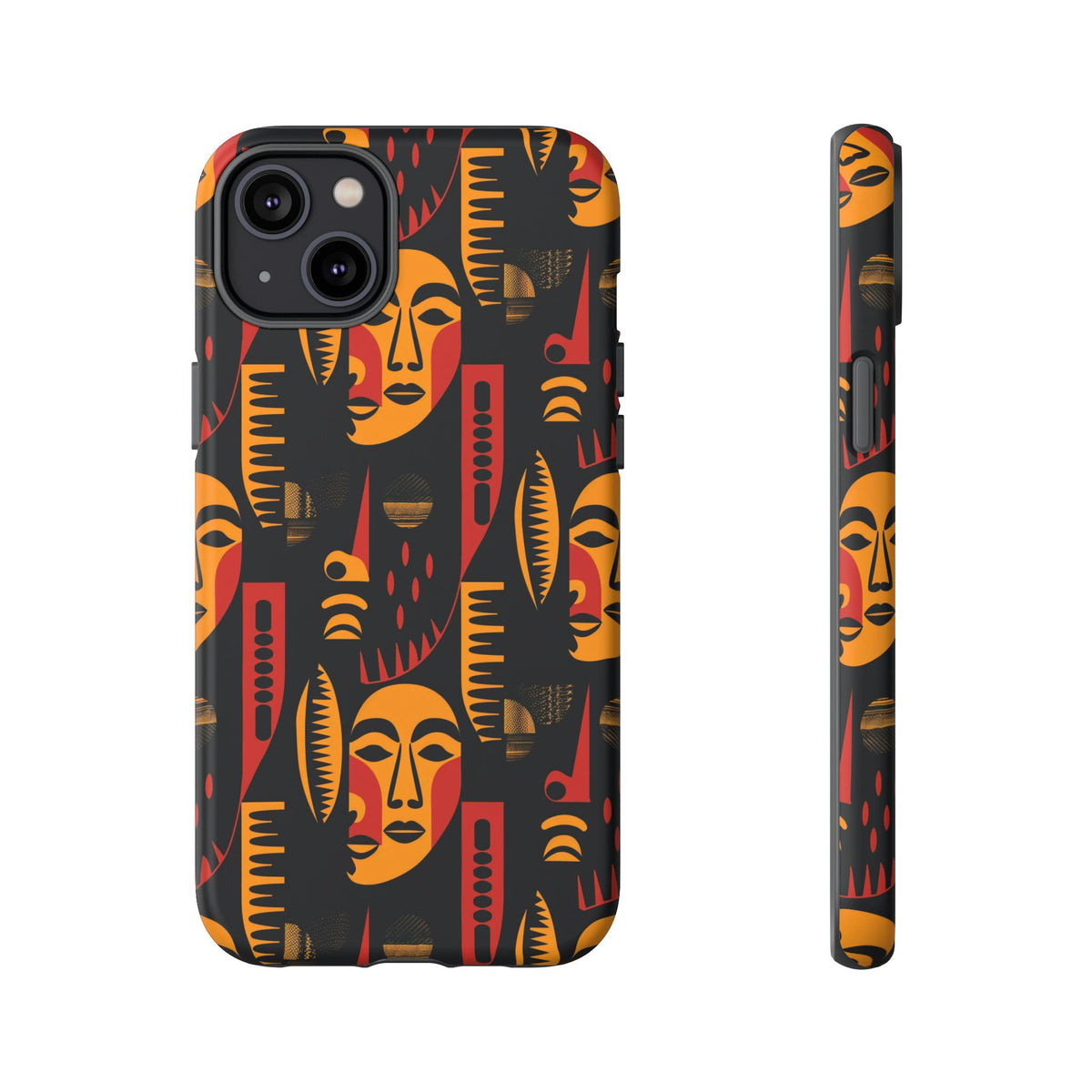 Stylish African Pattern Phone Case – Unique and Vibrant Protection 203