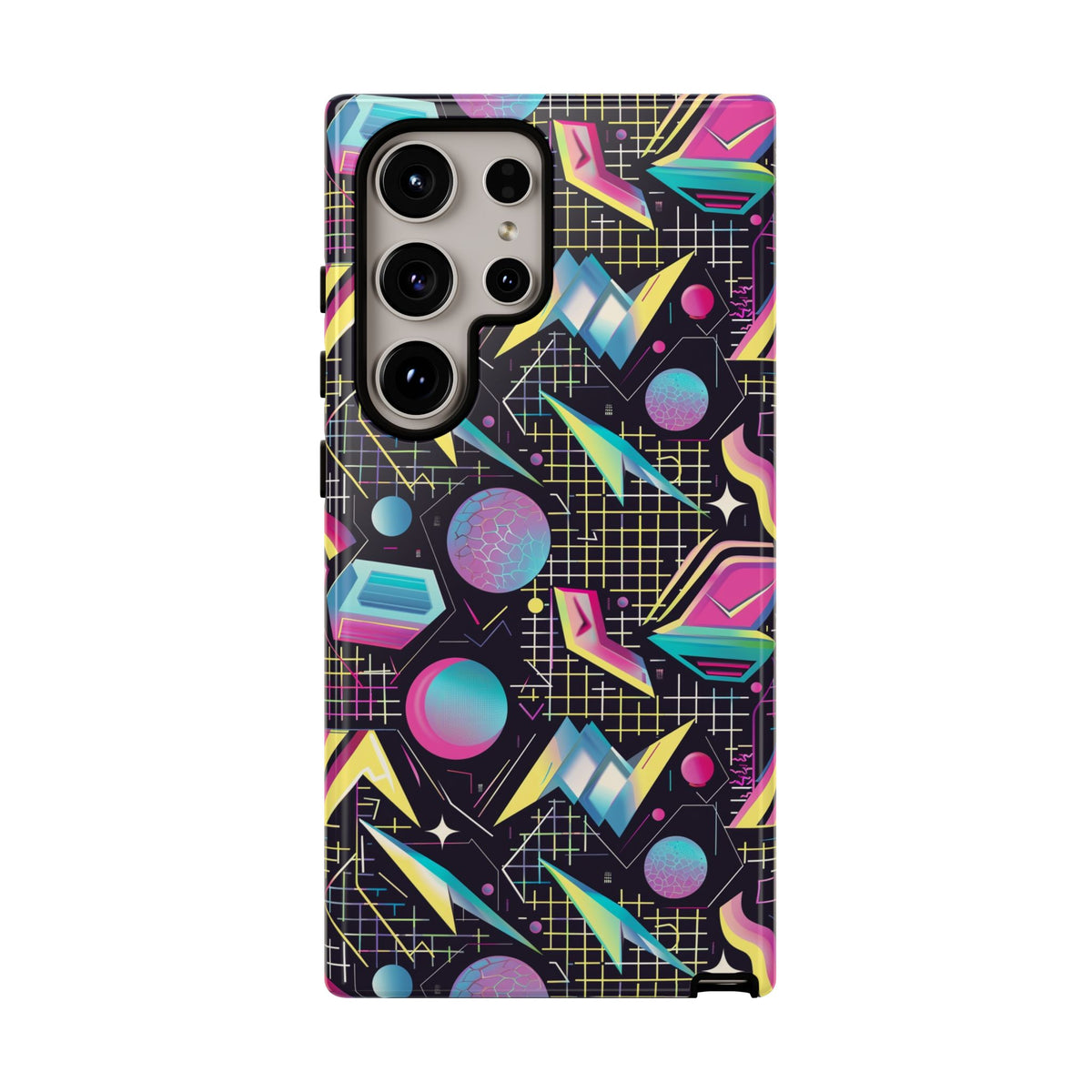 Retro 80s Seamless Phone Case – Vintage Style Meets Modern Protection 086