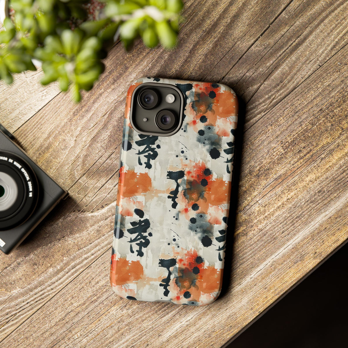 Japanese Pattern Phone Case – Elegant & Timeless Design for Your Phone 459