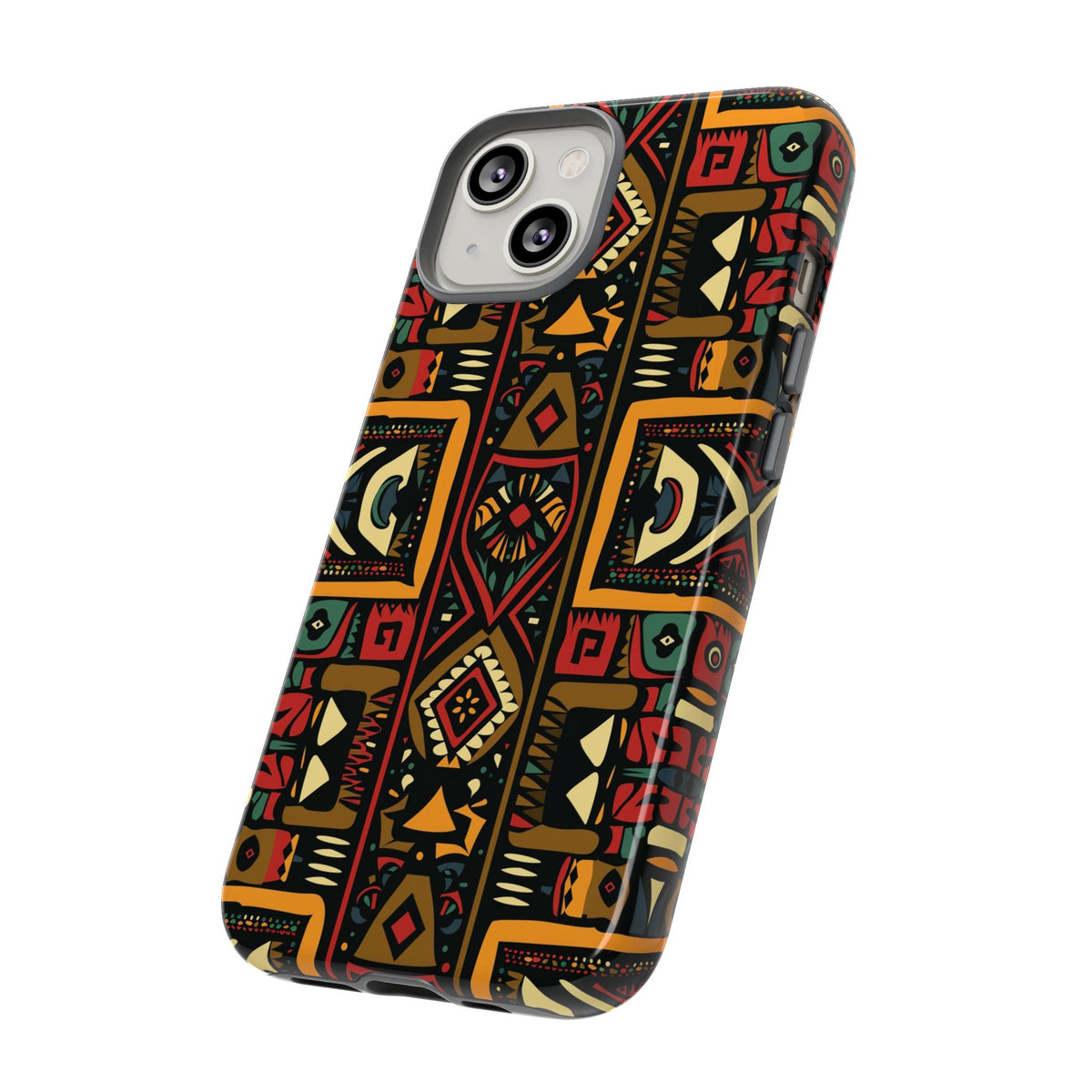 Stylish African Pattern Phone Case – Unique and Vibrant Protection 164