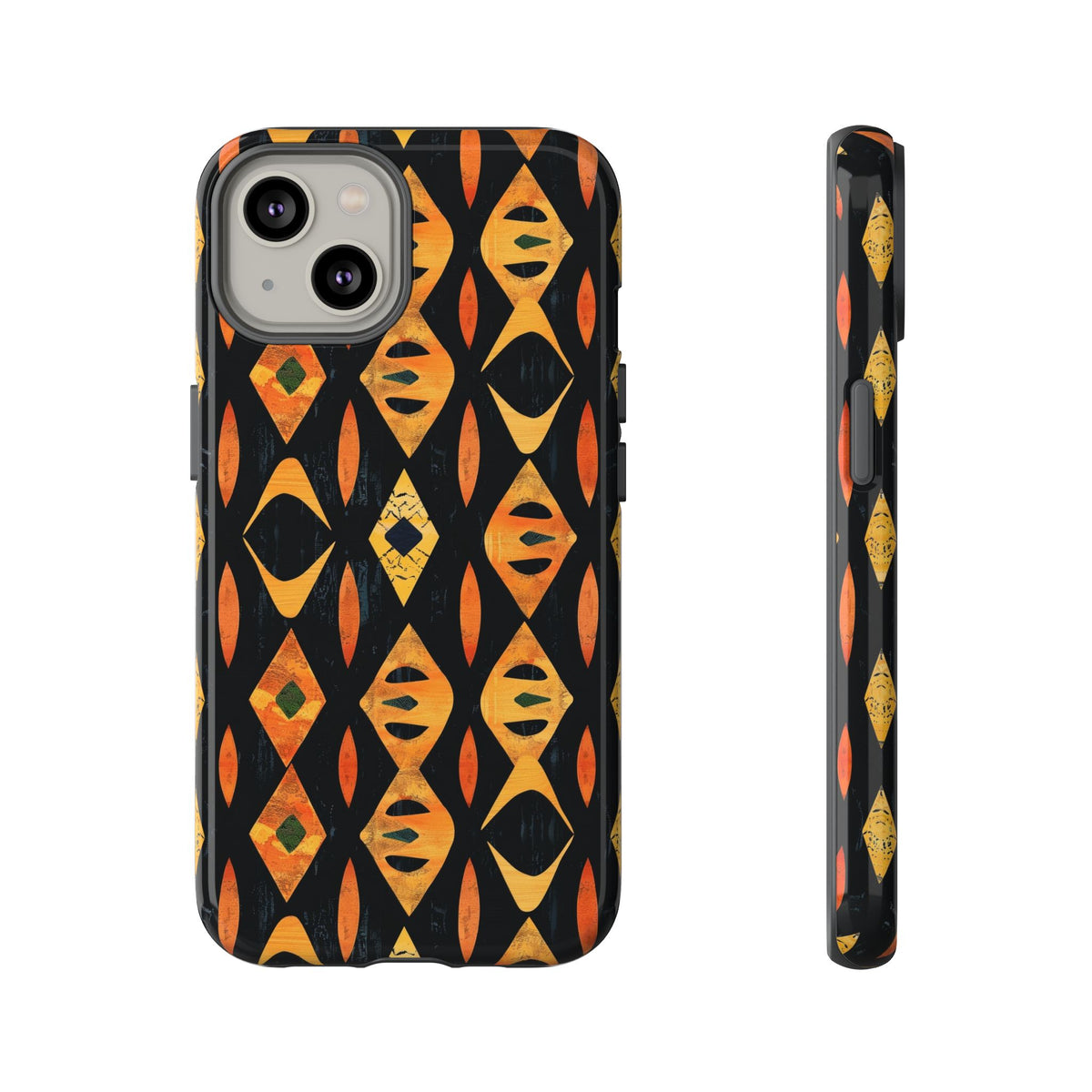 Stylish African Pattern Phone Case – Unique and Vibrant Protection 154