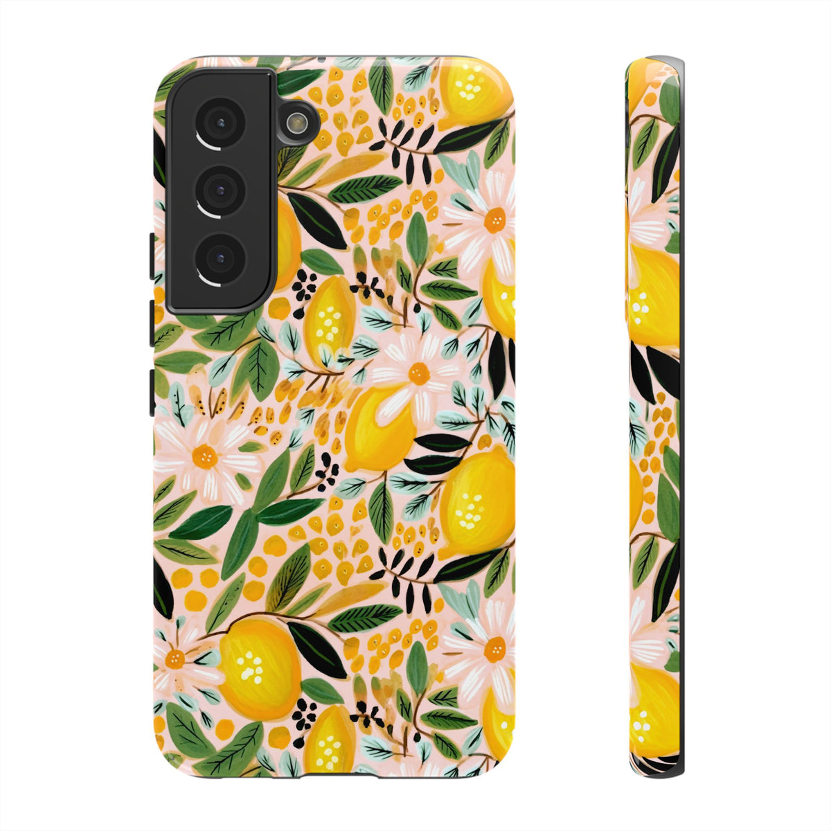 Cute Summer Lemons Phone Case – Refreshing Citrus Design for Your Phone 2