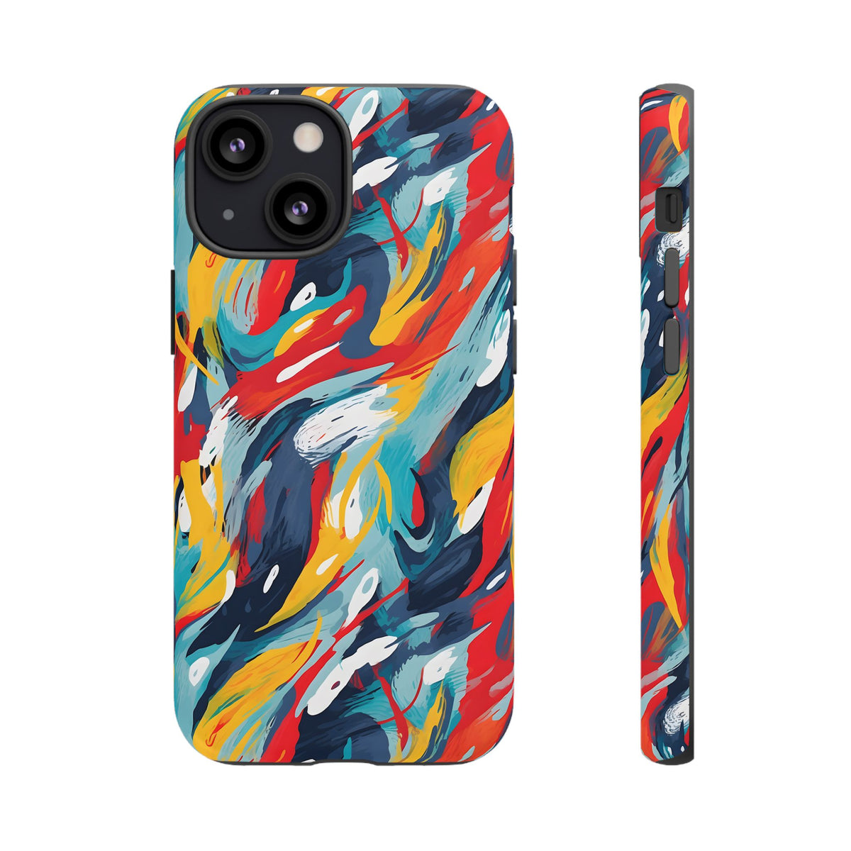 Tough CasesAbstract Painting Design Phone Case – Modern Art-Inspired Phone Cover 8