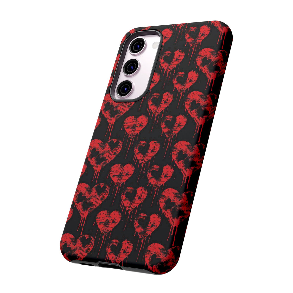 Heart Pattern Phone Case – Stylish & Loving Design for Your Device 367