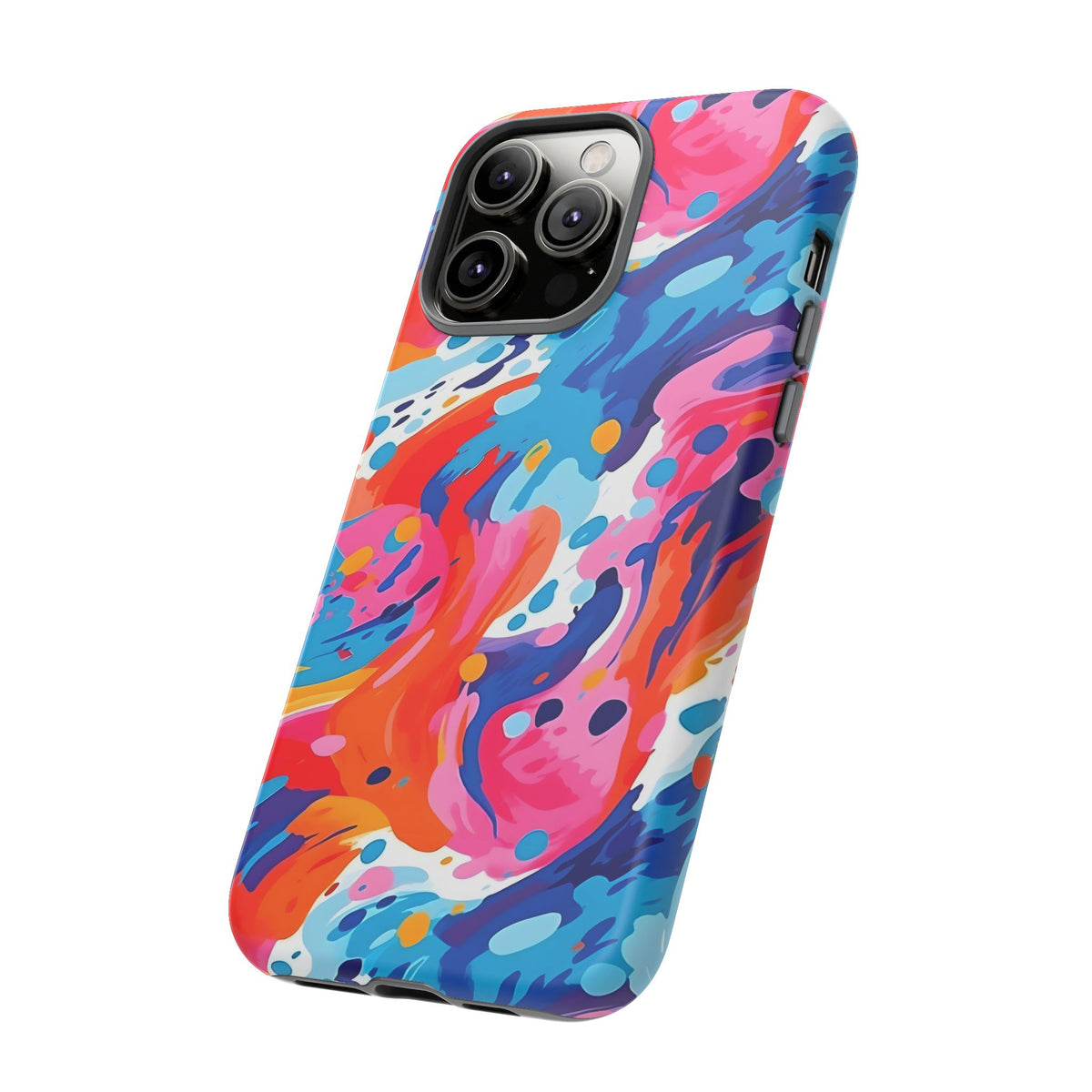 Abstract Painting Design Phone Case – Modern Art-Inspired Phone Cover 4