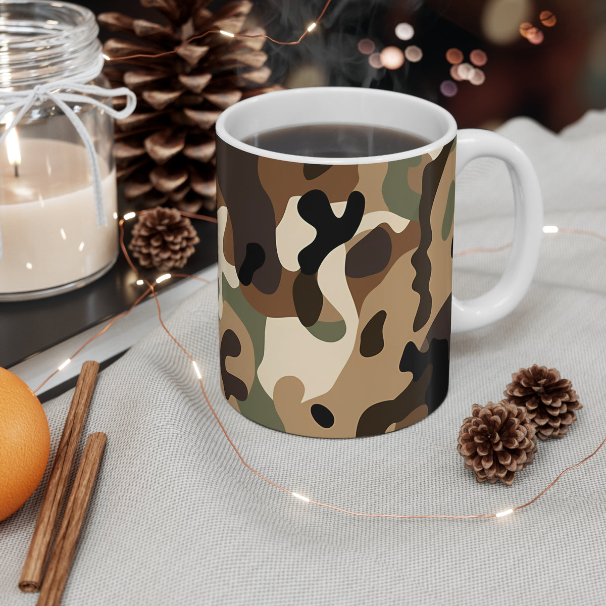 All-Over Camouflage Pattern Coffee Mug 02