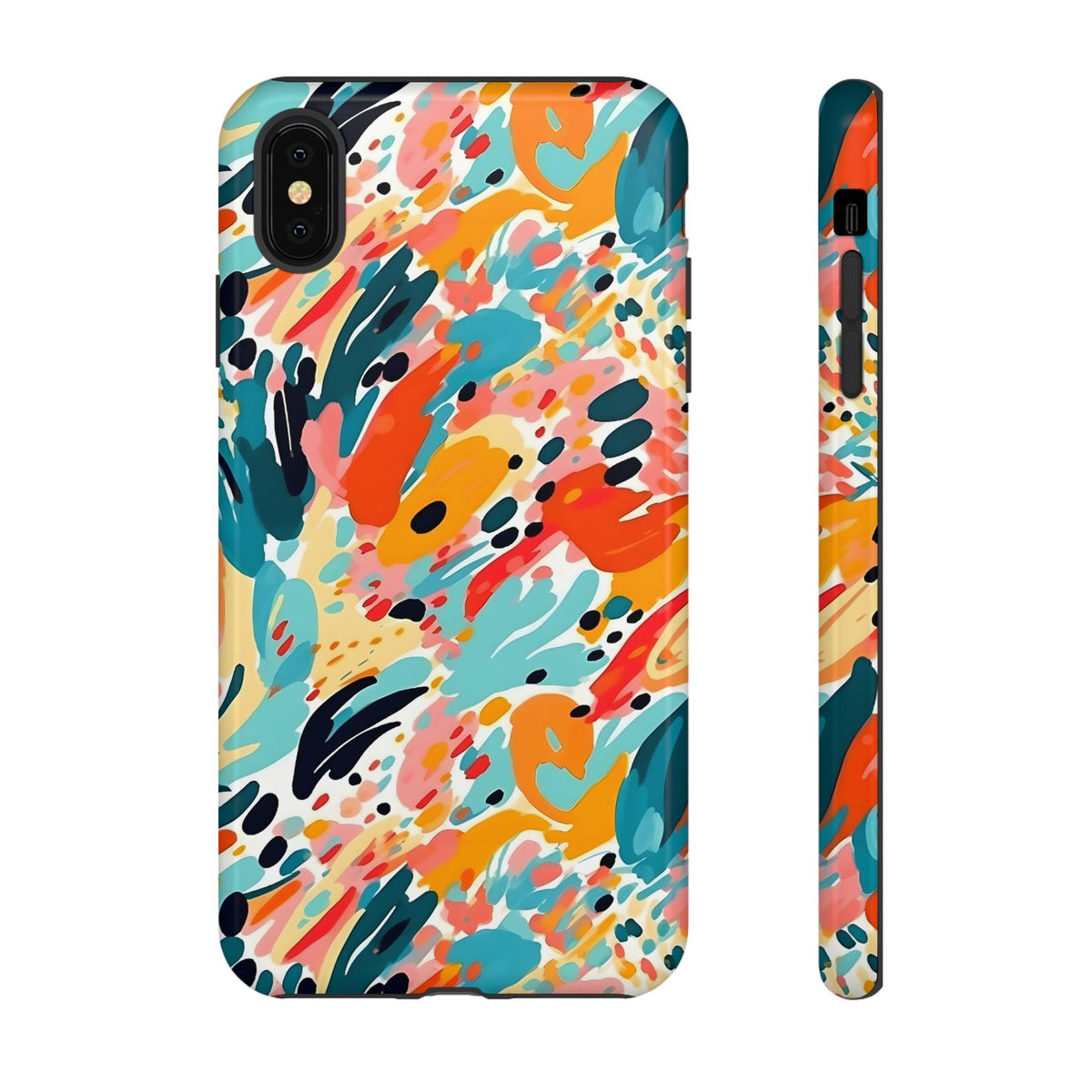 Abstract Painting Design Phone Case – Modern Art-Inspired Phone Cover 7