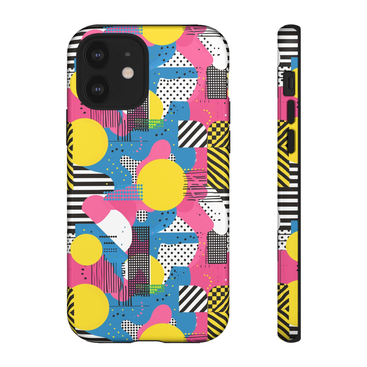 Retro 80s Seamless Phone Case – Vintage Style Meets Modern Protection 110