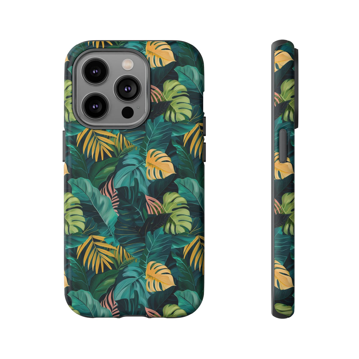 Jungle Pattern Phone Case – Exotic & Lush Design for Your Phone 337