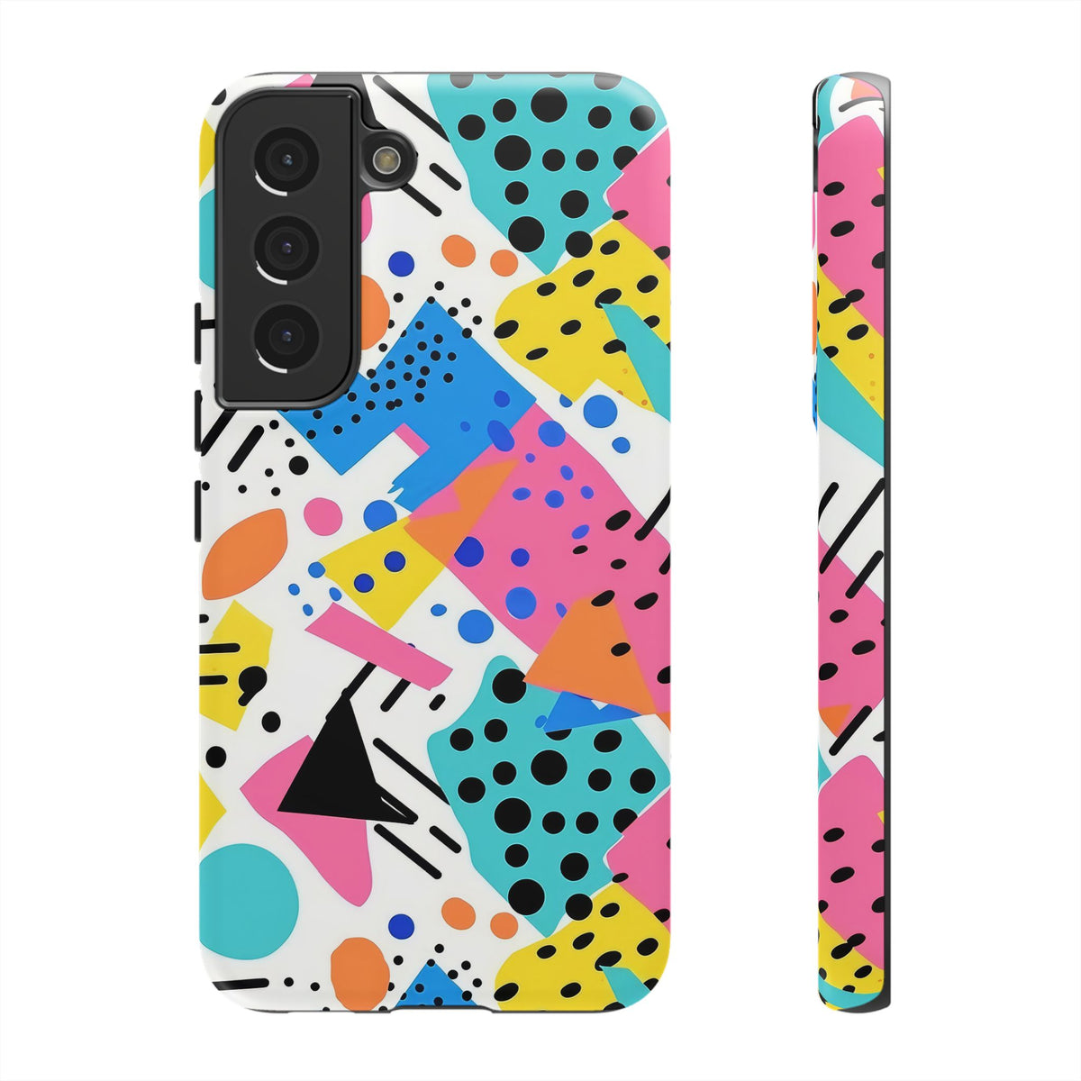 Bright Summer Memphis Design Phone Case – Vibrant and Playful Phone Cover