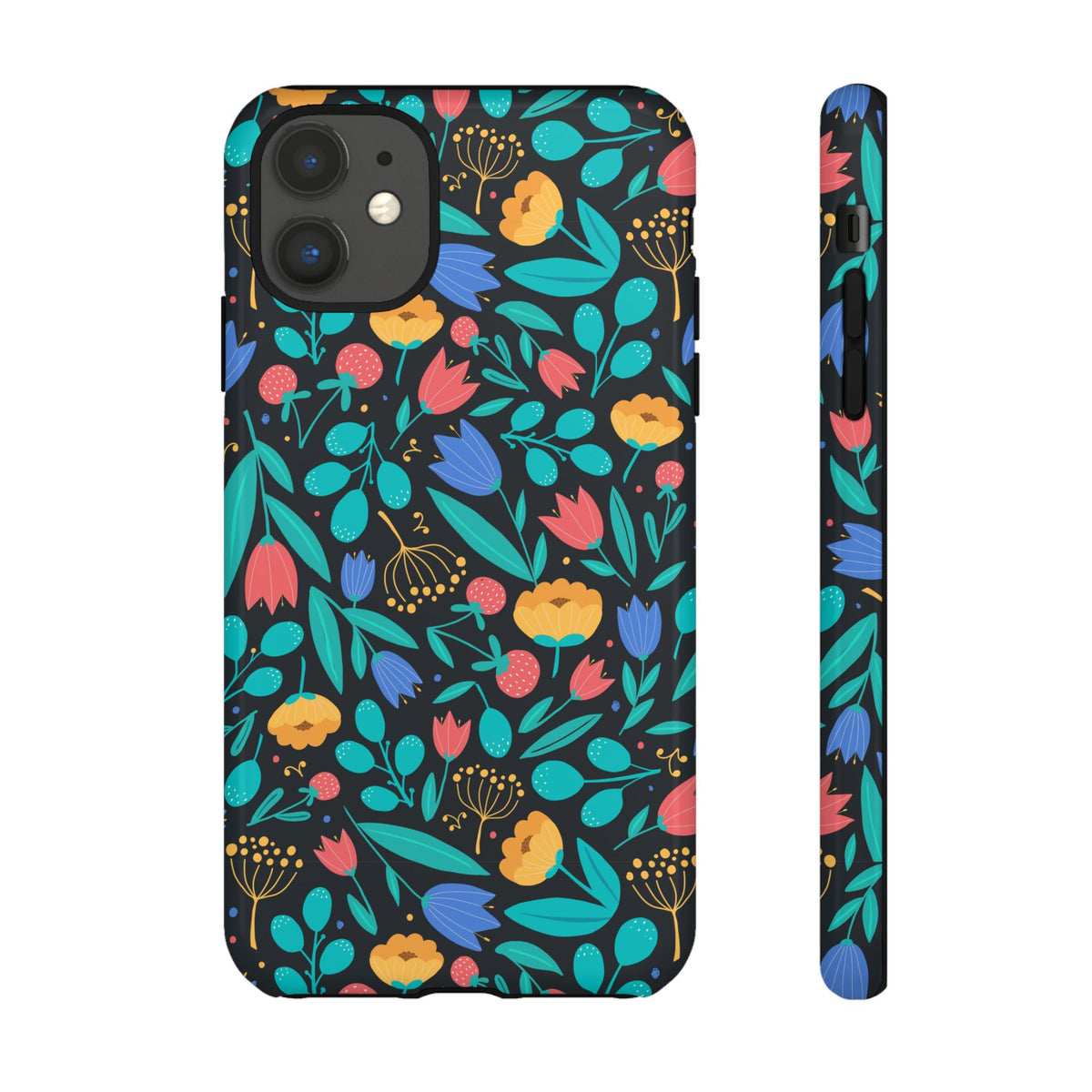 Colorful Little Flower Design Phone Case – Bright and Cheerful Floral Phone Cover