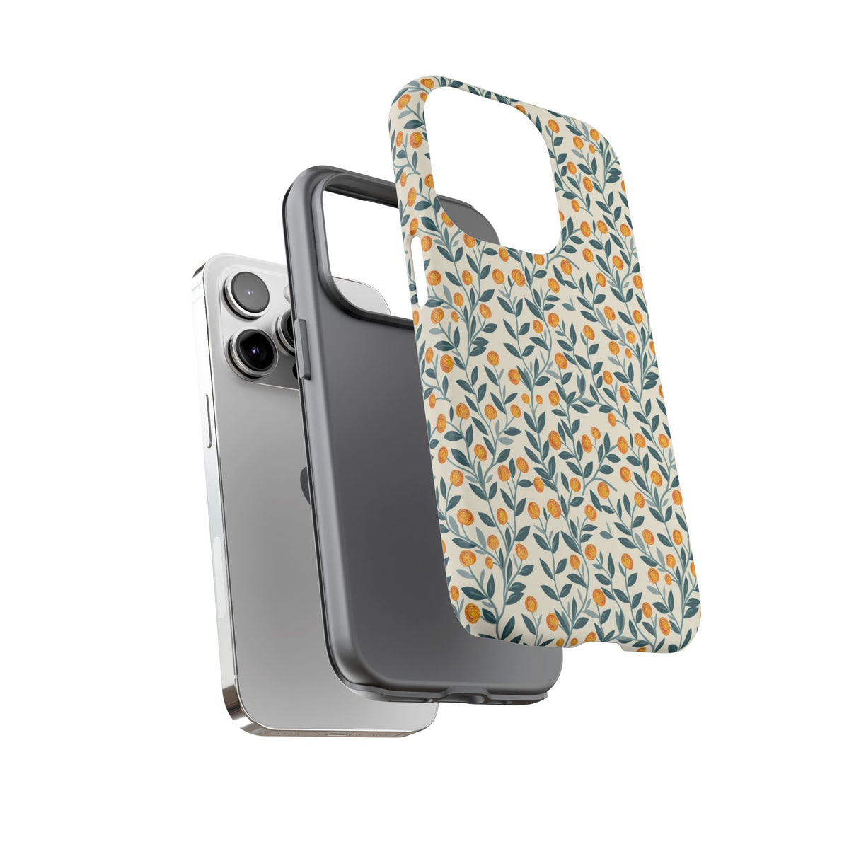 Spring Pattern Phone Case – Fresh & Vibrant Design for Your Phone 405