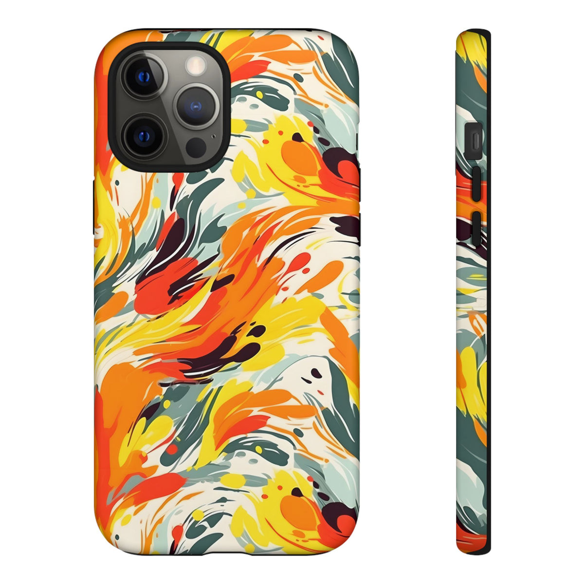 Abstract Painting Design Phone Case – Modern Art-Inspired Phone Cover 5