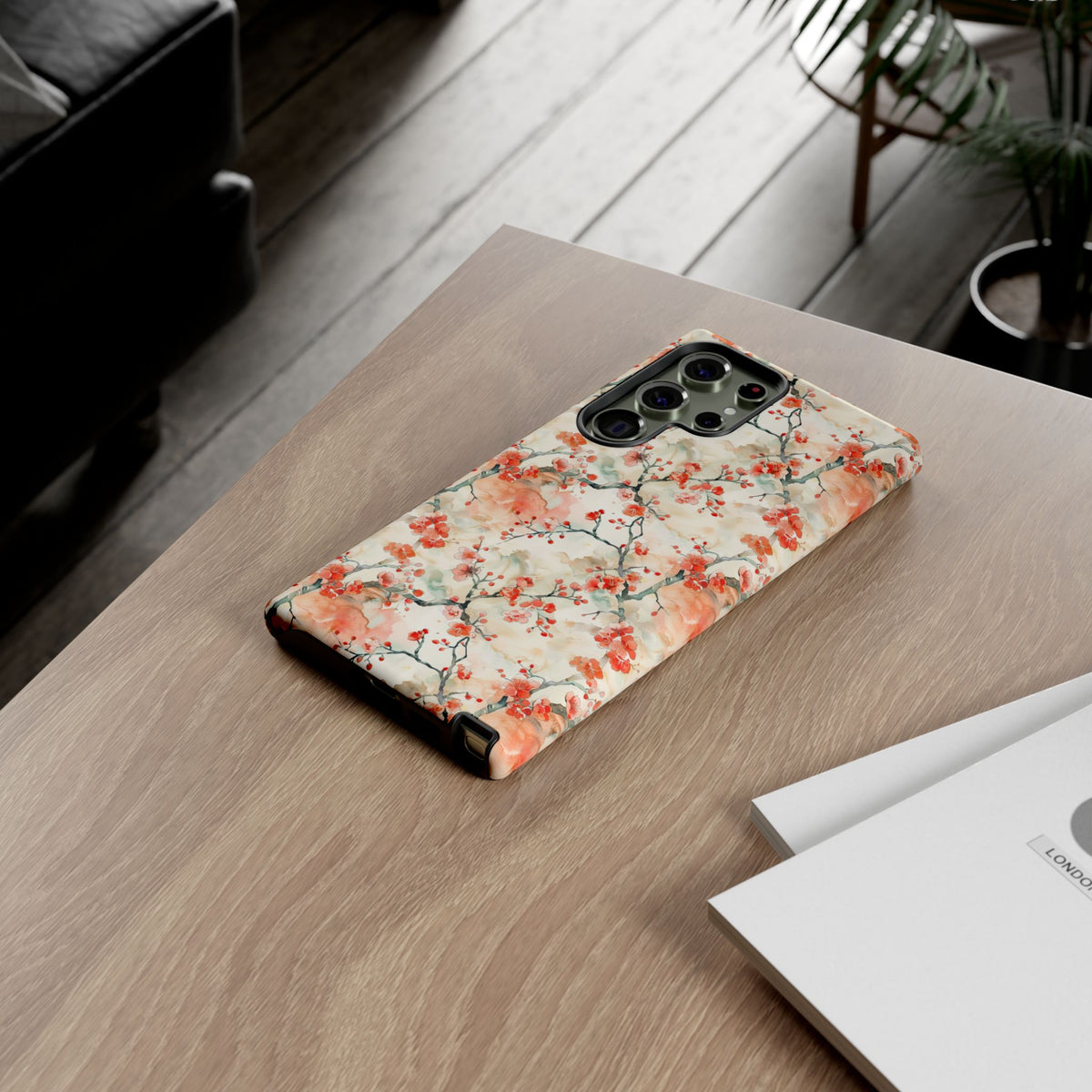 Japanese Pattern Phone Case – Elegant & Timeless Design for Your Phone 093