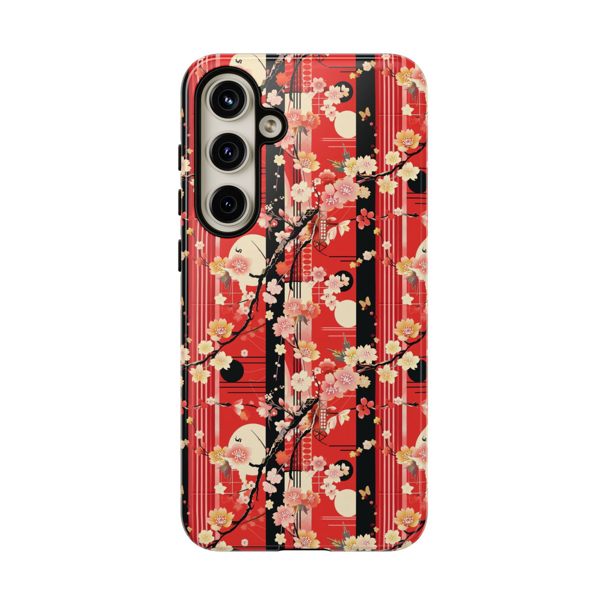 Japanese Pattern Phone Case – Elegant & Timeless Design for Your Phone 026