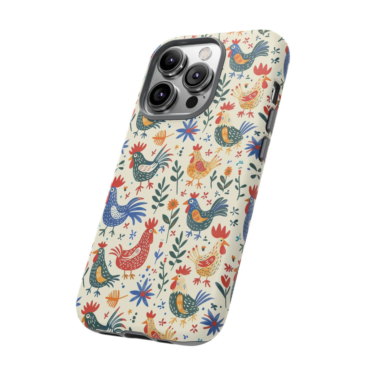 Birds Seamless Pattern Phone Case – Elegant and Timeless Avian Design 8