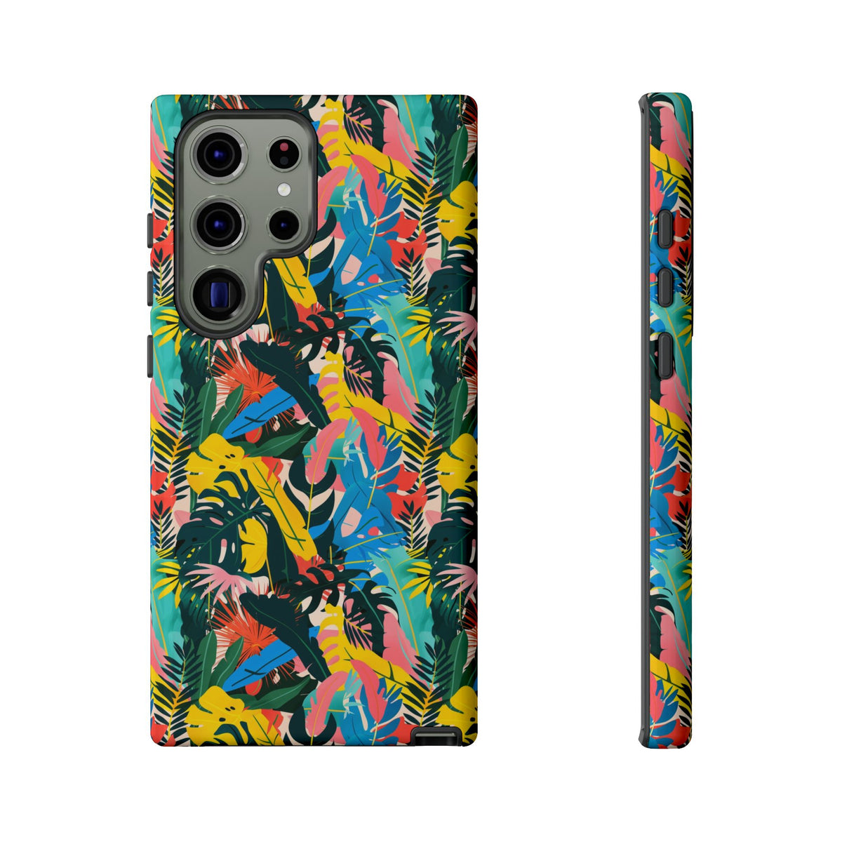 Jungle Pattern Phone Case – Exotic & Lush Design for Your Phone 346