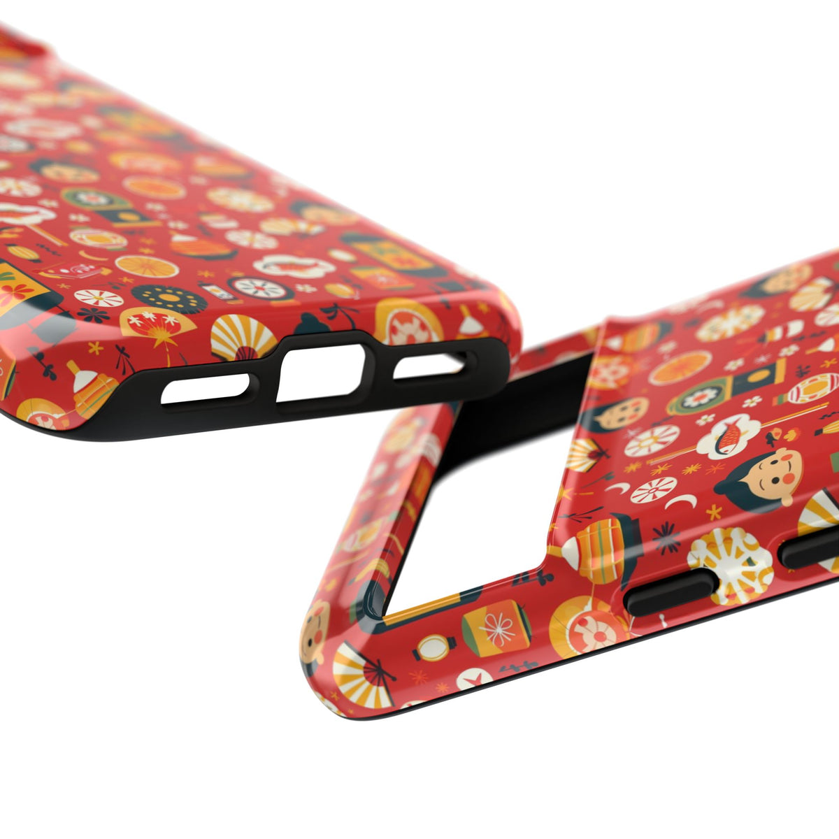 Japanese Pattern Phone Case – Elegant & Timeless Design for Your Phone 087