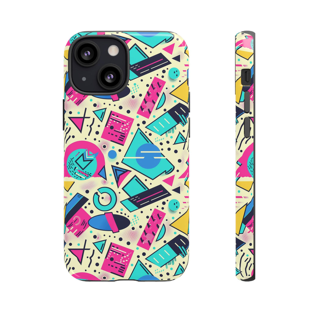 Retro 80s Seamless Phone Case – Vintage Style Meets Modern Protection 087