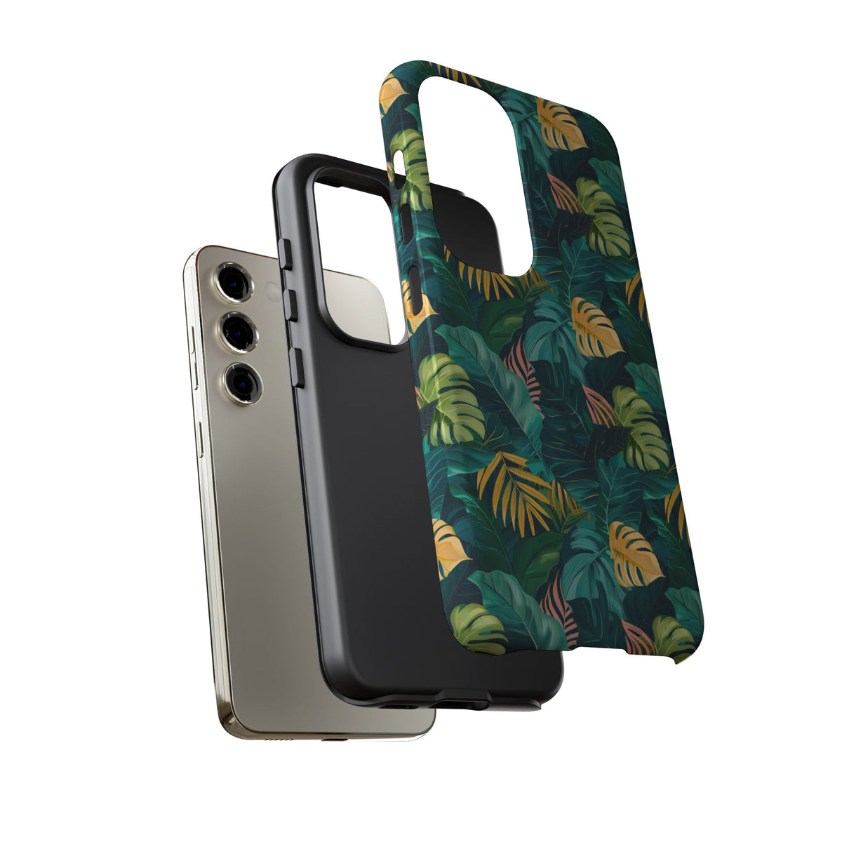 Jungle Pattern Phone Case – Exotic & Lush Design for Your Phone 337