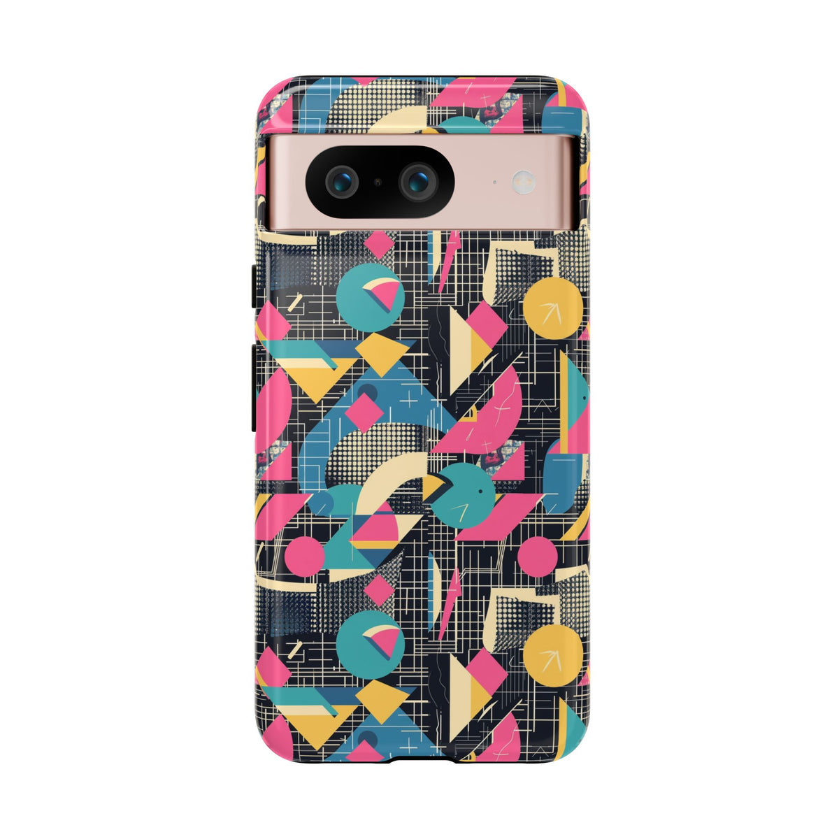 Retro 80s Seamless Phone Case – Vintage Style Meets Modern Protection 266