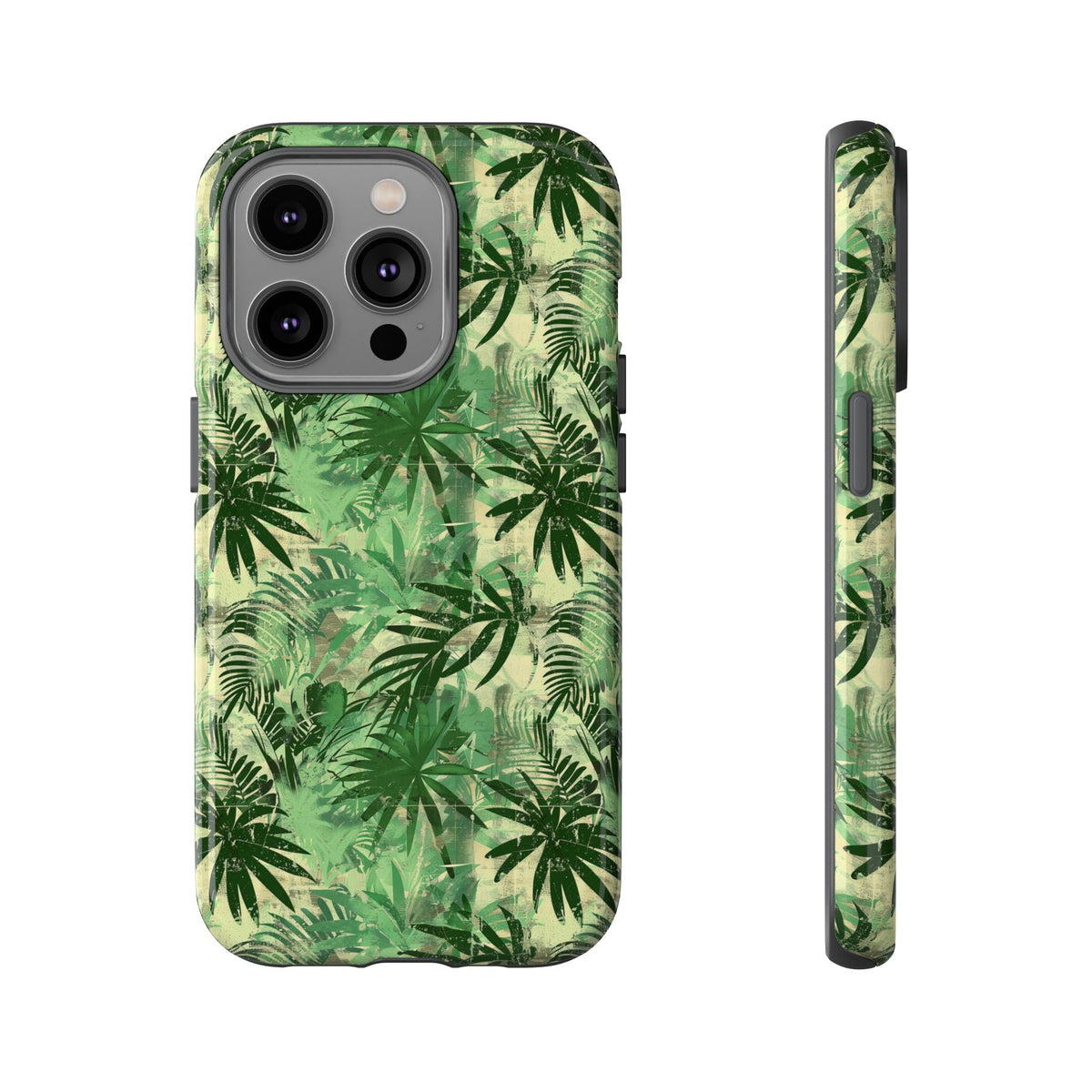 Jungle Pattern Phone Case – Exotic & Lush Design for Your Phone 336